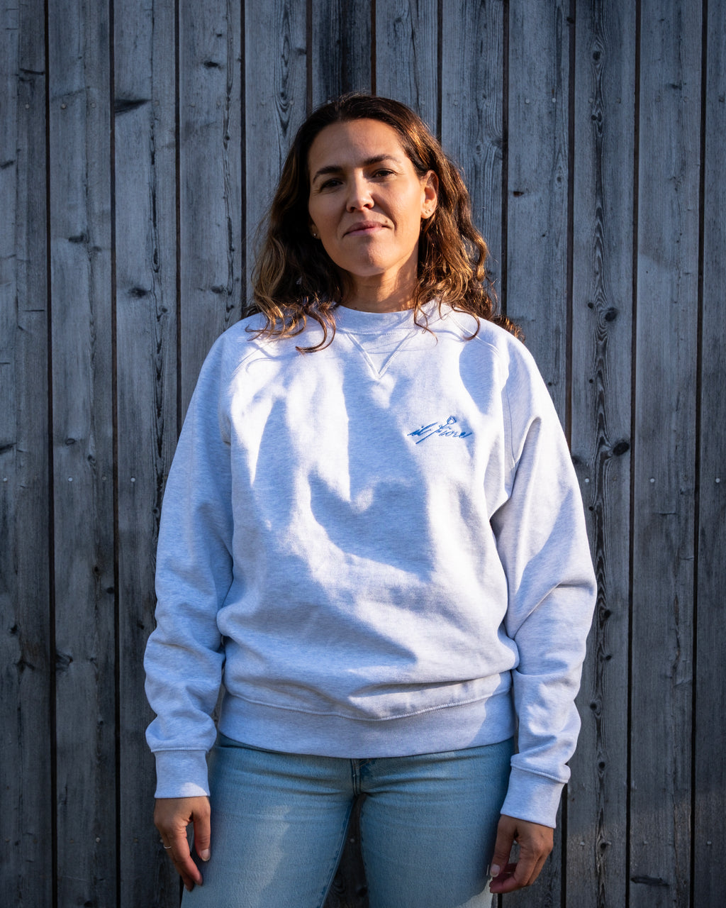 Sweatshirt grey melange