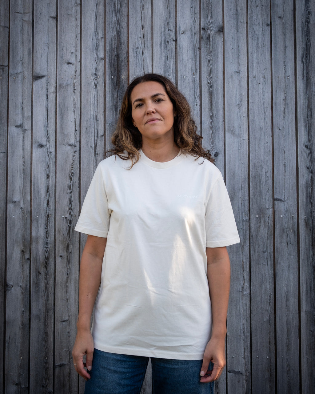 T-shirt natural front
