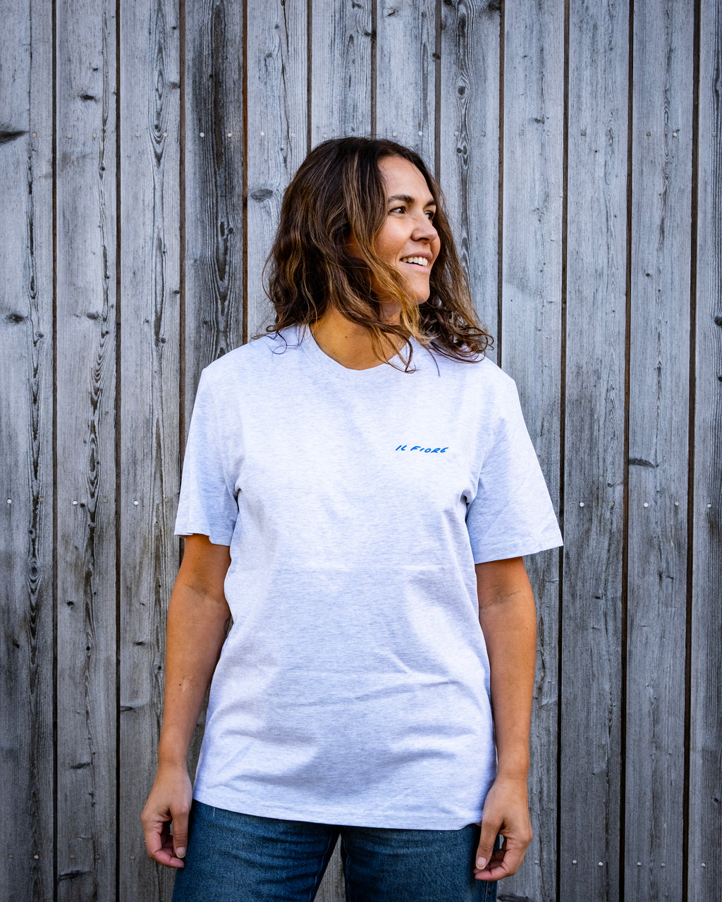 T-shirt grey melange